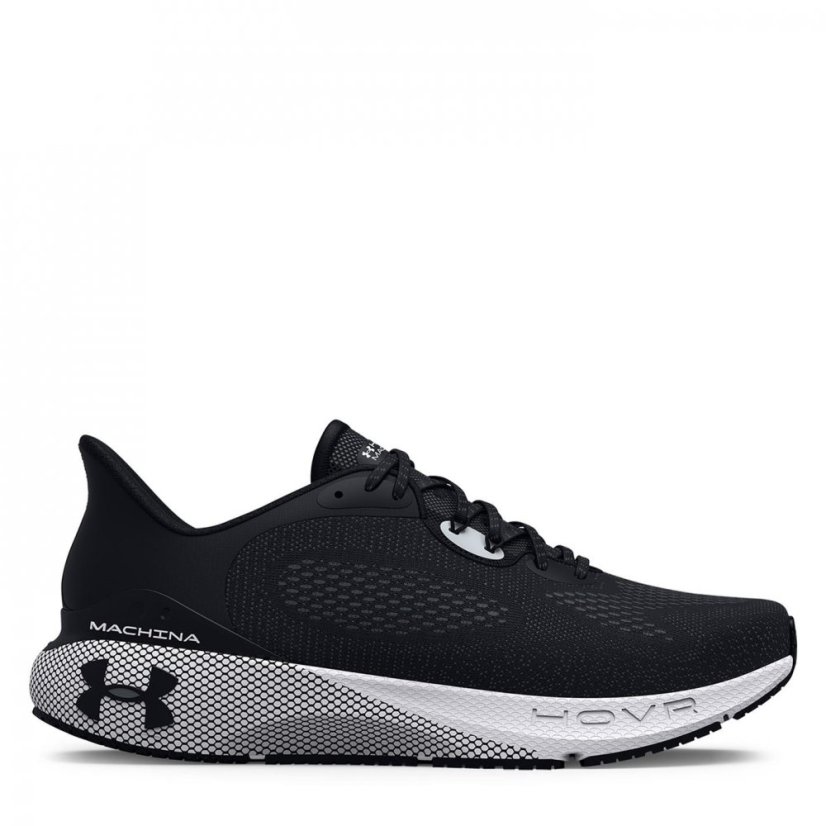 Under Armour HOVR Machina 3 Mens Running Shoes Black/White