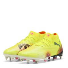 Puma Future 8 Ultimate Soft Ground Football Boots Juniors Yellow Alert