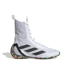 adidas Unisex Adults Speedex Ultra Boxing Boots White/Blk/White
