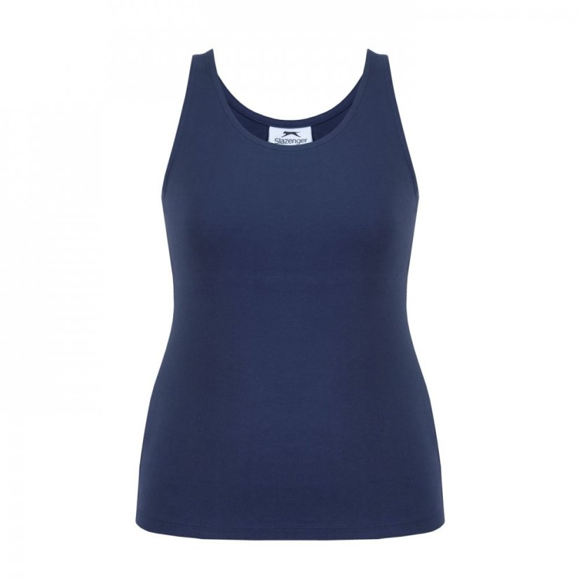 Slazenger Ess Vest Ld43 Scoop Navy