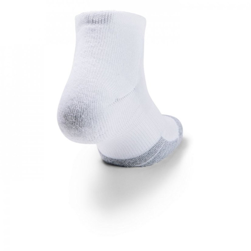 Under Armour Low Cut Socks 3 Pack White