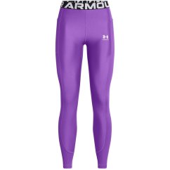 Under Armour Women's HeatGear Gym Leggings Purple
