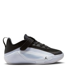 Air Jordan Kids' Basketball Trainers Black/White
