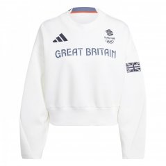 adidas Team GB Sweatshirt Womens White