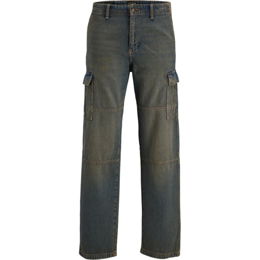 Jack and Jones J&J Eddie Wade Relaxed Fit Jeans Blue Denim