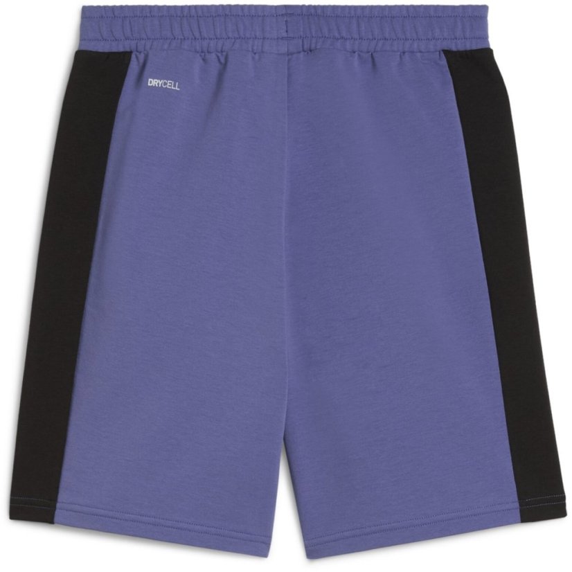 Puma Unisex Kids' Fleece Jogger Shorts Blue Crystal