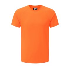 Lonsdale Round Neckline T-Shirts Mens Orange