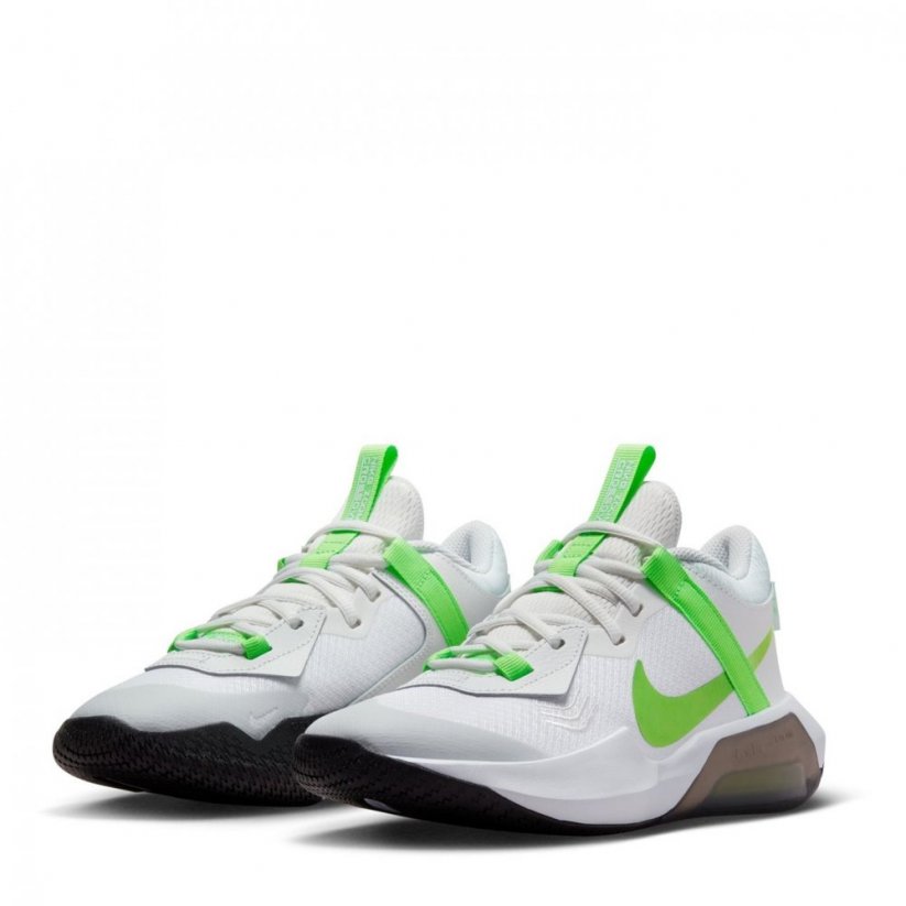 Nike Air Zoom Crossover Junior Court Trainers White/Green