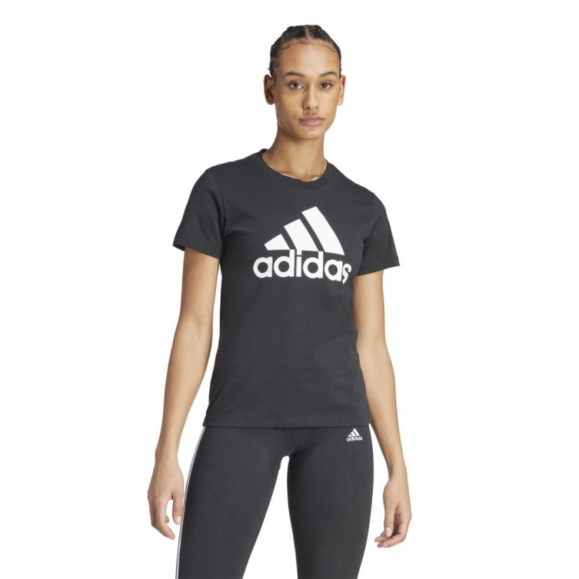 adidas Essentials Logo dámske tričko BOS Black