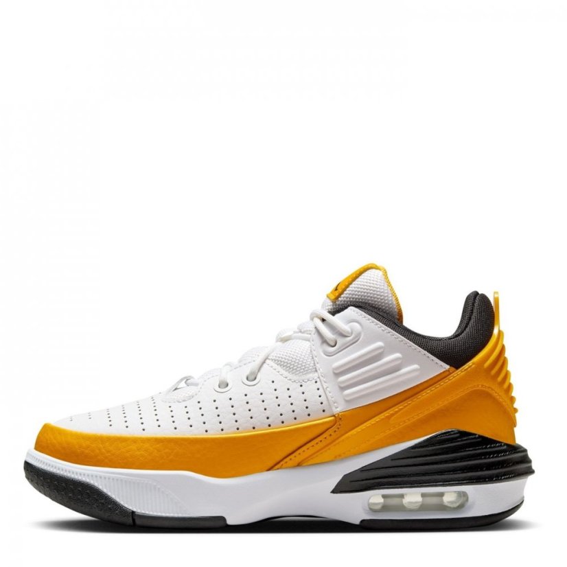 Air Jordan Max Aura 5 Big Kids' Shoes Yellow/White