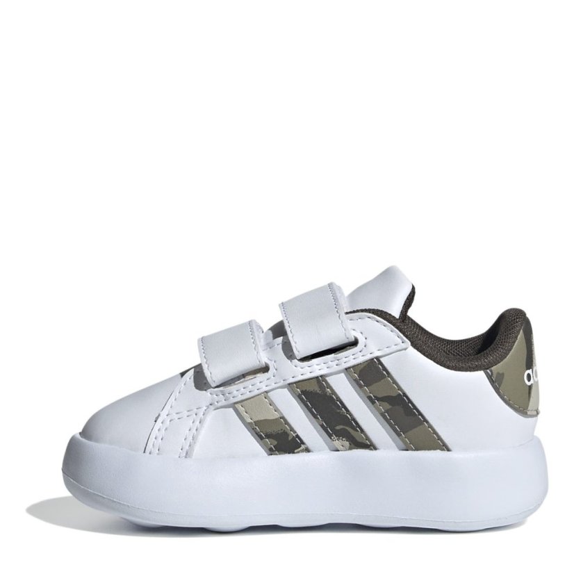 adidas Grand Court Shoes Infants Ftwr White