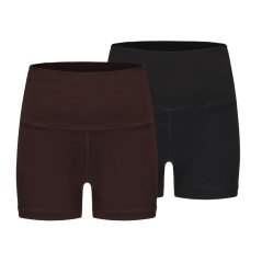 Slazenger Booty Shorts Womens Chocolate/Black