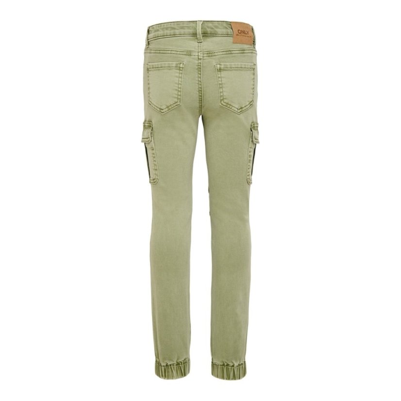 Only Kids' Cargo Trousers Oil Green