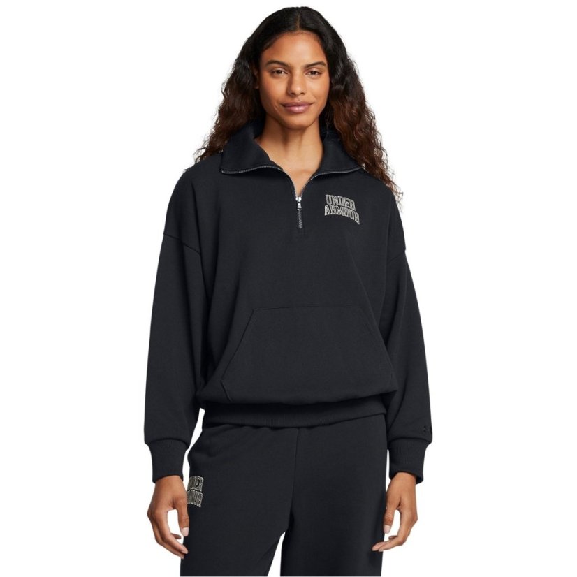 Under Armour Women's Icon Zip Hoodie Black