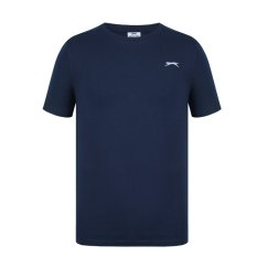 Slazenger Plain pánske tričko Navy