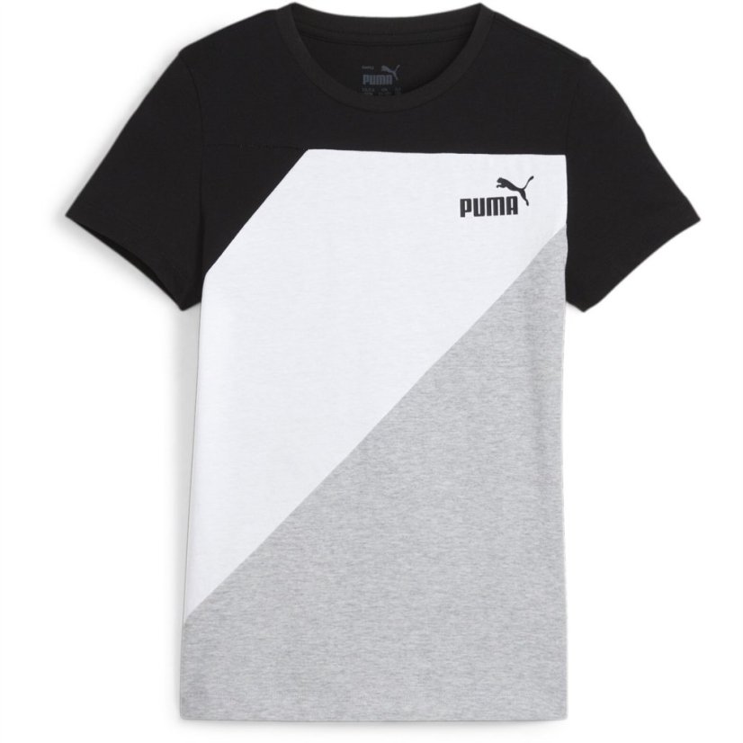 Puma Power Tee G T-Shirt Girls Puma Black