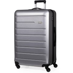 Pierre Cardin Voyager Hard Shell Travel Suitcase Cabin Luggage Dark Grey