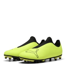 Puma Finesse Firm Ground Football Boots Yellow/Black