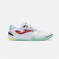 Joma Dribling 721 Indoor Football Trainers White/Turq
