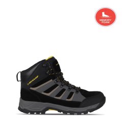 Dunlop Michigan Steel Toe Cap Boots Mens Black/Charcoal