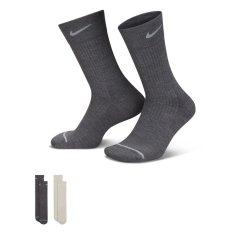 Nike Everyday Wool Cushioned Crew Socks (2 Pairs) Multi Colour