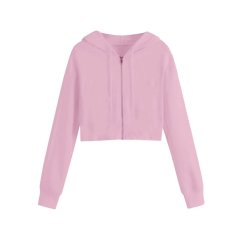 Miso Women's Cropped Hoodie Pink