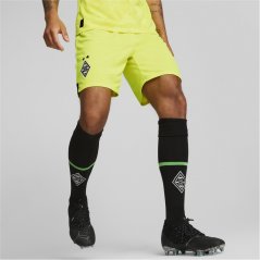 Puma Borussia Monchengladbach Shorts Replica Adults Yellow Alert