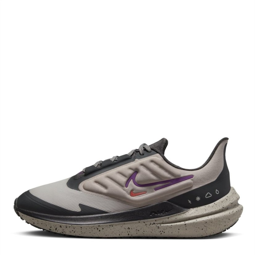 Nike AIR WINFLO 9 SHIELD Cobblestone/Viv