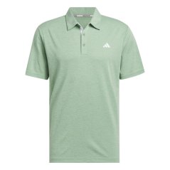 adidas Heather pánské polo tričko Prlvd Green Mel