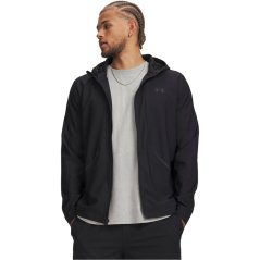 Under Armour Men's Unstoppable Woven Performance Training Jacket Black/Black