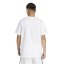 adidas France Essentials 3-Stripes pánske tričko White