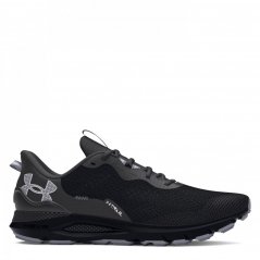 Under Armour Sonic Trail Running Shoes Mens Black/Grey