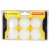 Carlton Club Table Tennis Balls 6 Pack Adults White