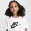 Nike Kids' Crop Top White/Black