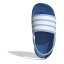adidas Adilette Estrap Slides Kids Sky/White