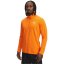 Under Armour Men's Tech Geotessa 1/4 Zip Fleece Orange