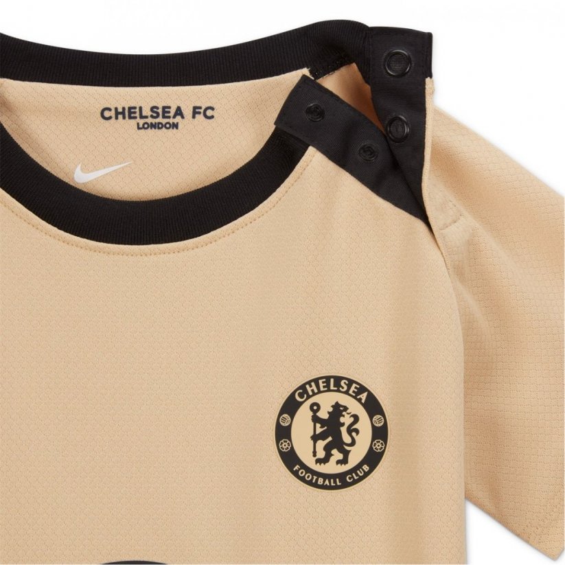 Nike Chelsea FC Third Mini- Kit 2022/2023 Babies Beige/Black