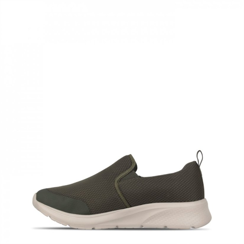 Slazenger Zeal Mens Slip On Shoes Burnt Olive