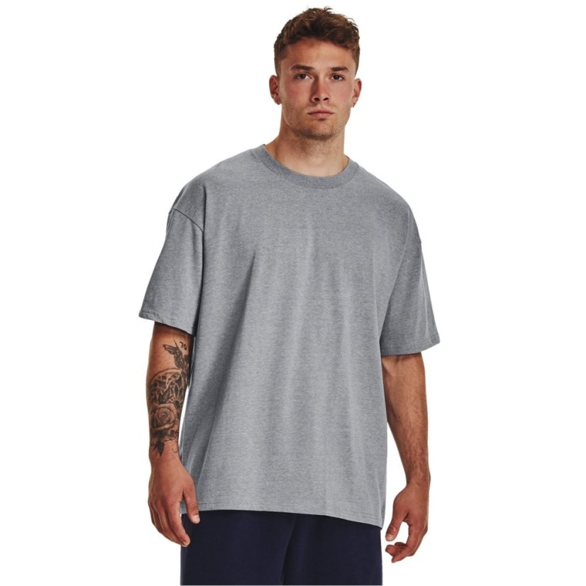 Under Armour Men's Short-Sleeve Performance Gym Top Gray