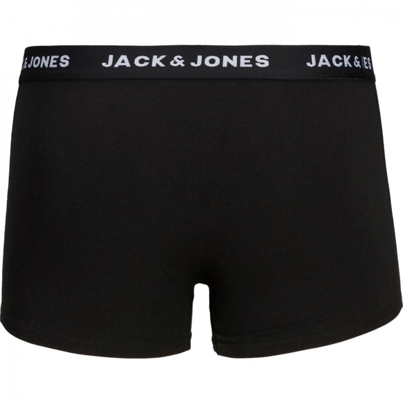Jack and Jones Solid Mens 10-Pack Boxer Trunks Black