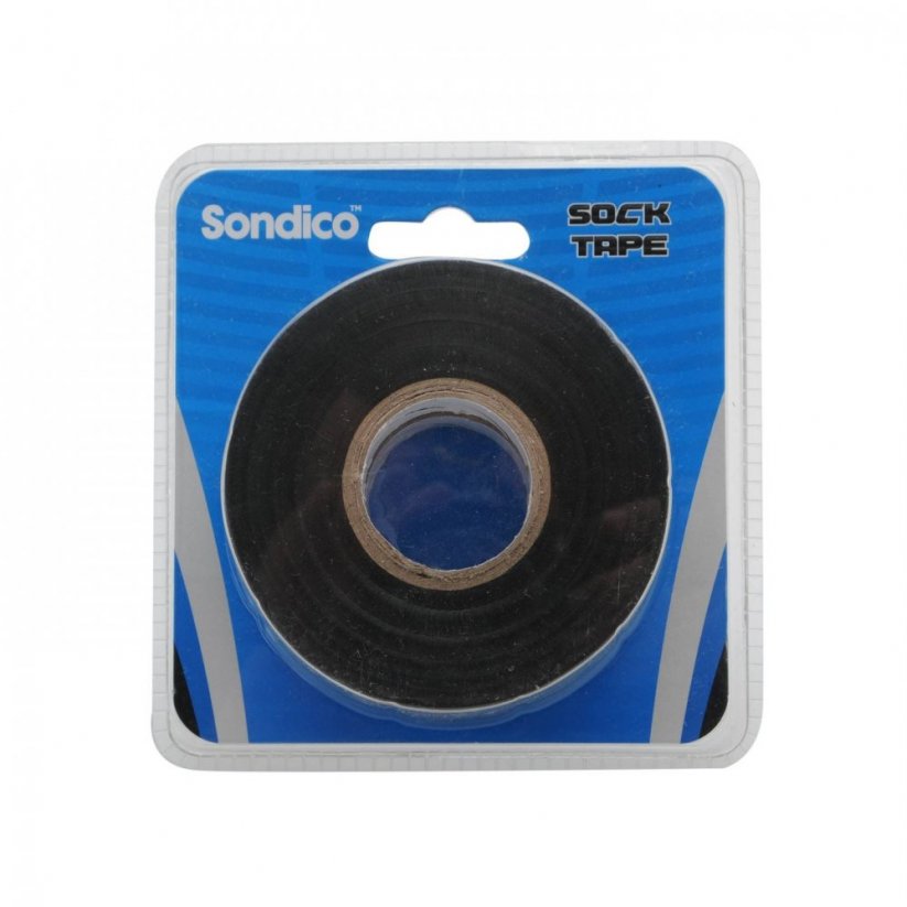 Sondico Sock Sport Tape 2 Pack Black