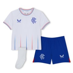 Castore Rangers Away Babykit 2023 2024 White/Blue