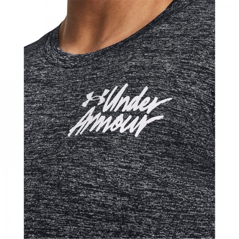 Under Armour Tech Twist Graphic dámské tričko Black/White