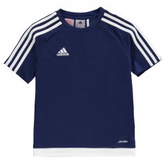 adidas Sereno Training Top Junior Boys Navy/White