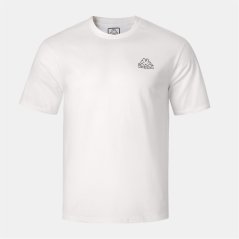 Kappa Cotton Crew Neck pánské tričko White