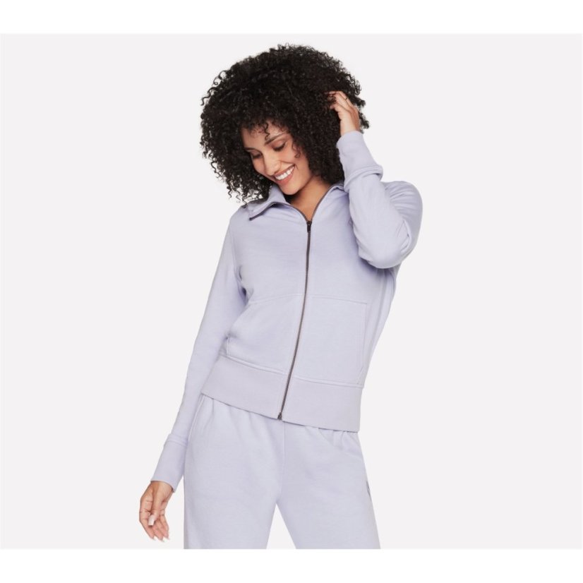 Skechers Women's Diamond Zip Hoodie Lavender/Pink