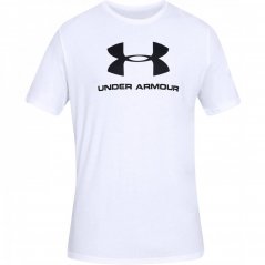 Under Armour Sportstyle pánske tričko White