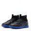 Nike Mercurial Superfly 9 Academy Juniors Turf Football Boots Black/Chrome