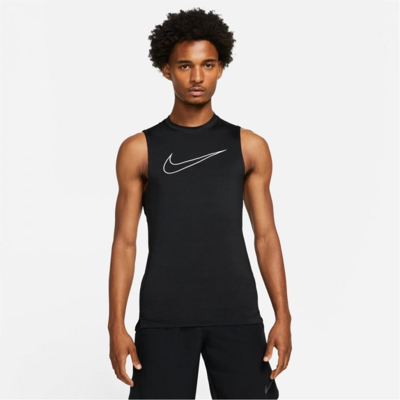 Nike Pro Core Sleeveless Base Layer Mens Black