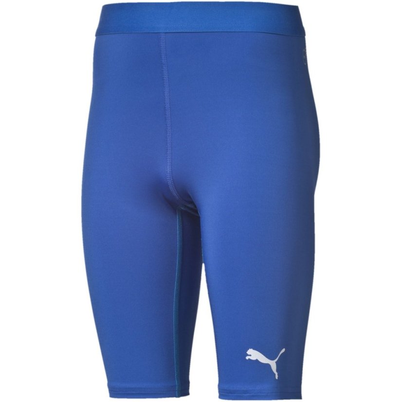 Puma (5) Tb Short Tight (Vent) Juniors Blue